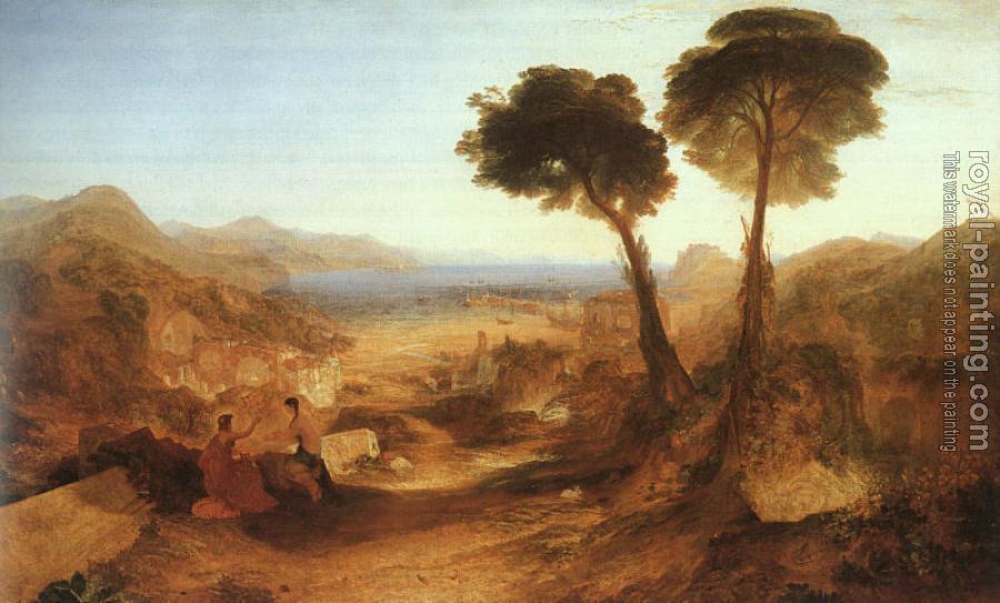 Joseph Mallord William Turner : The Bay of Baiae, with Apollo and the Sibyl